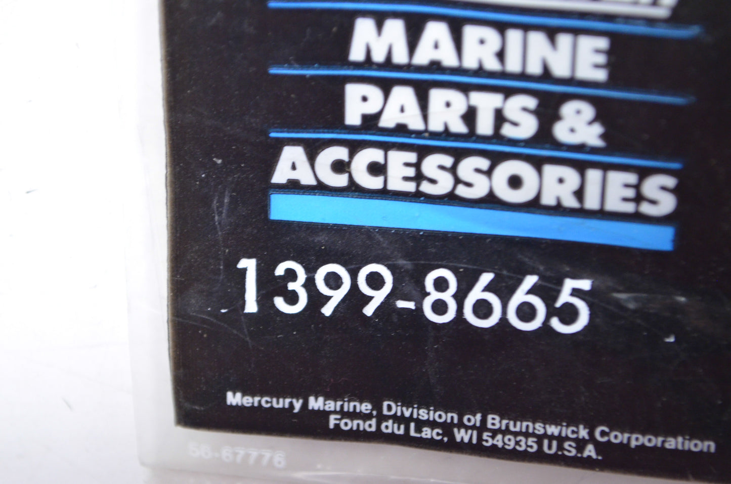 OEM Mercury 1399-8665 Choke Shutter NOS