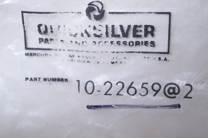 OEM Aftermarket 10-22659 Mercury Screw Qty 2 NOS