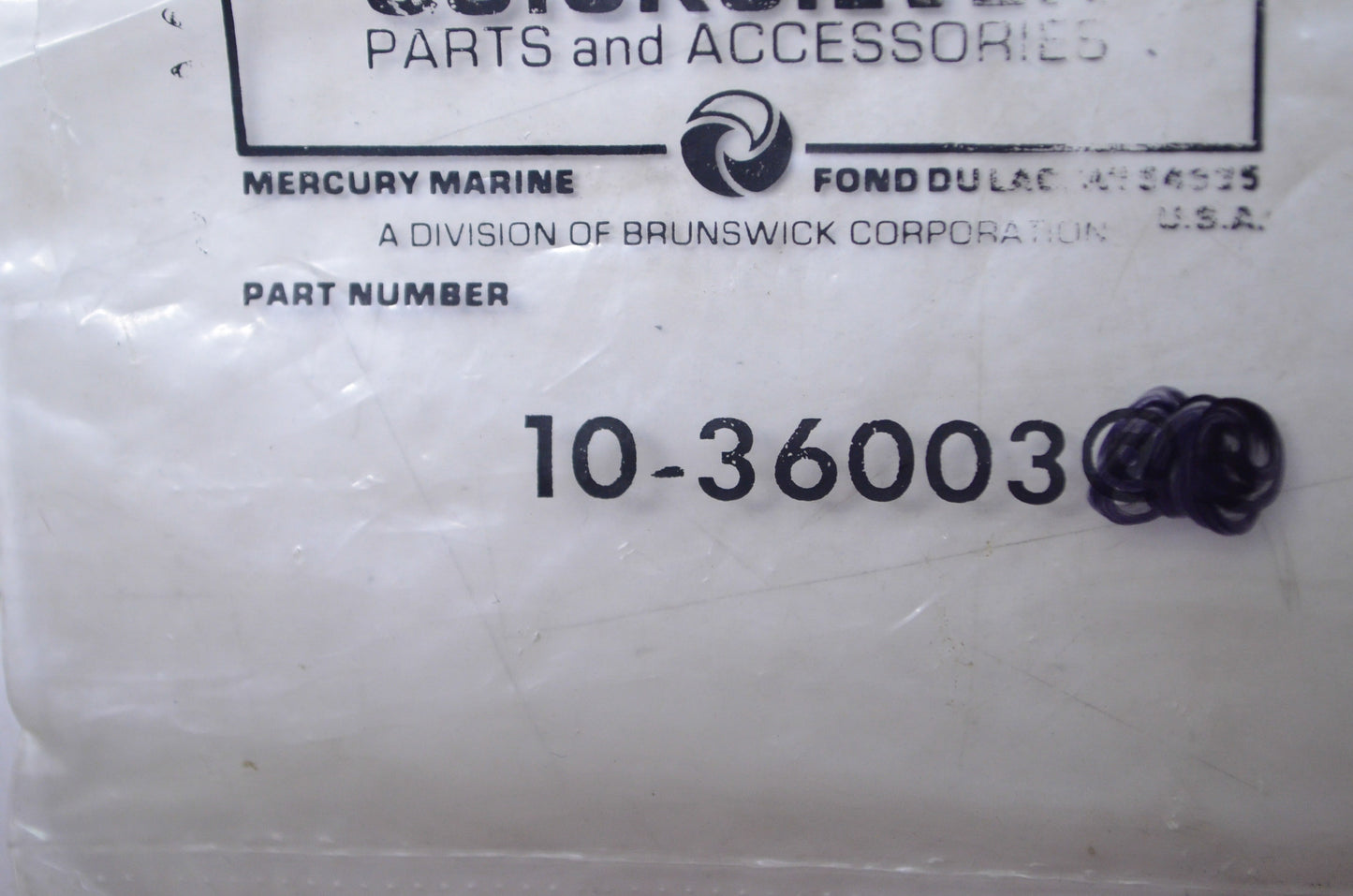 OEM Mercury 10-36003 Screw NOS
