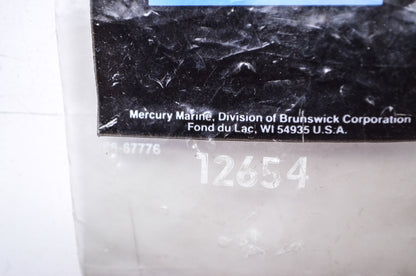New OEM Mercury Instruction Plate NOS