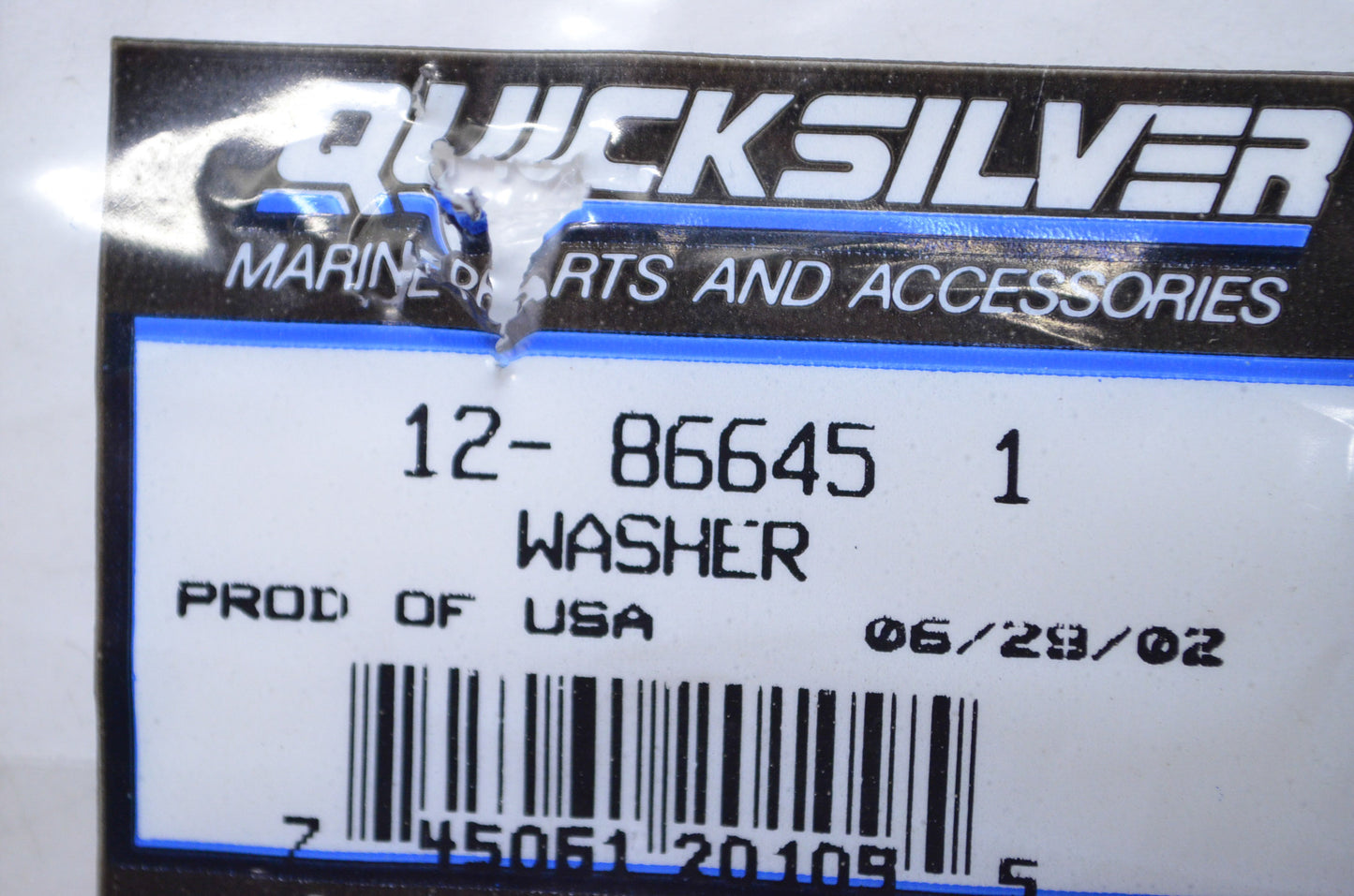 New OEM Mercury Washer NOS