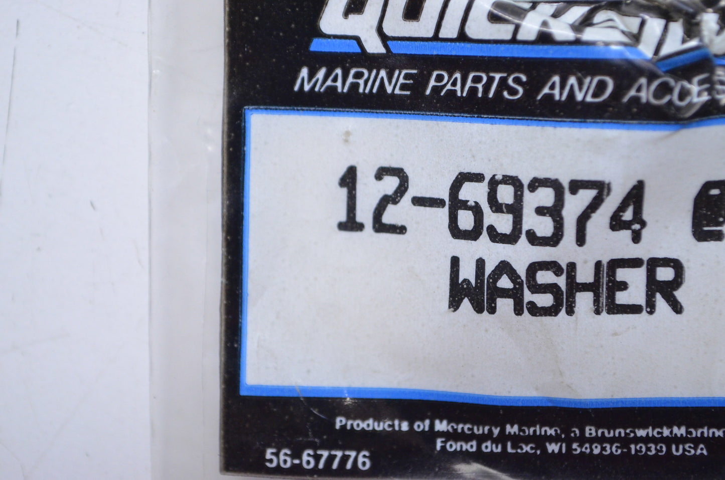 OEM Mercury 12-69374 Washer Qty 4 NOS