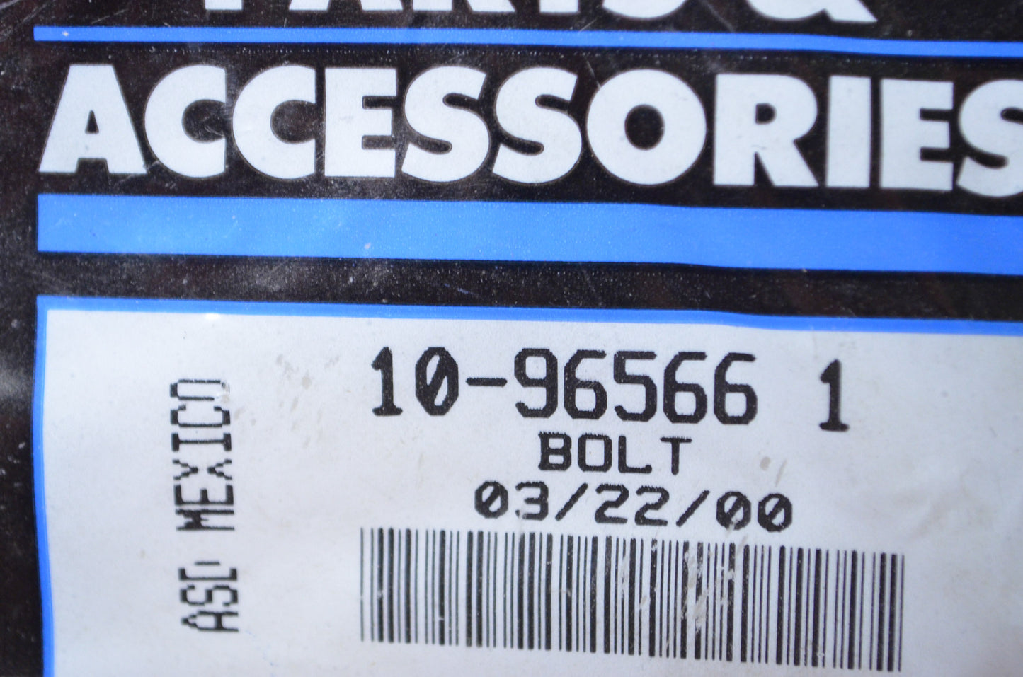 New OEM Mercury Thru Bolt NOS
