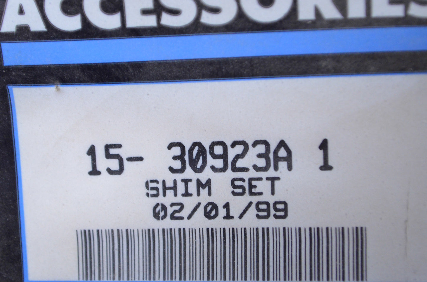 OEM Mercury 15-30923A 1 Shim Kit NOS