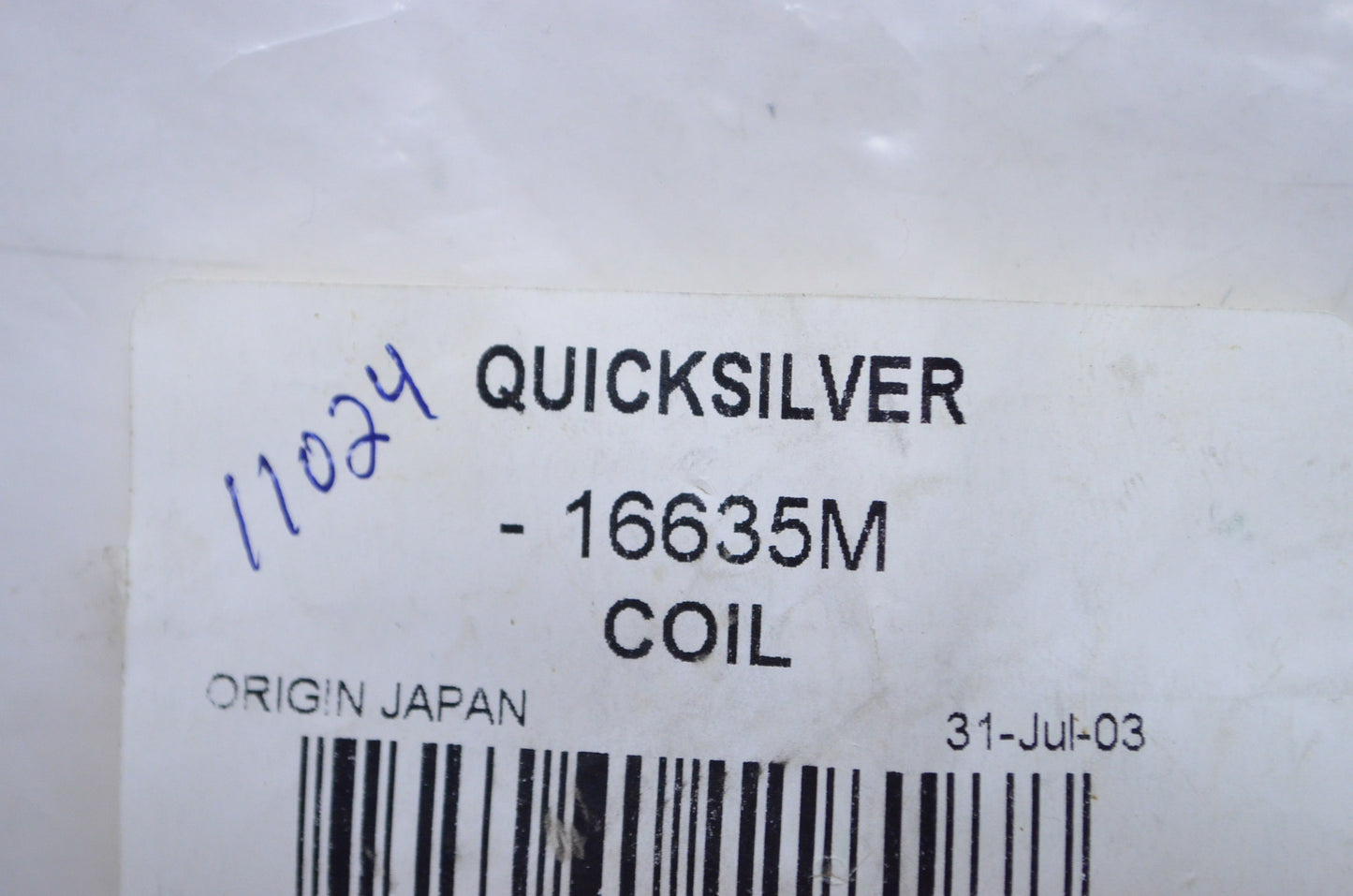 OEM Mercury 16635M Coil NOS