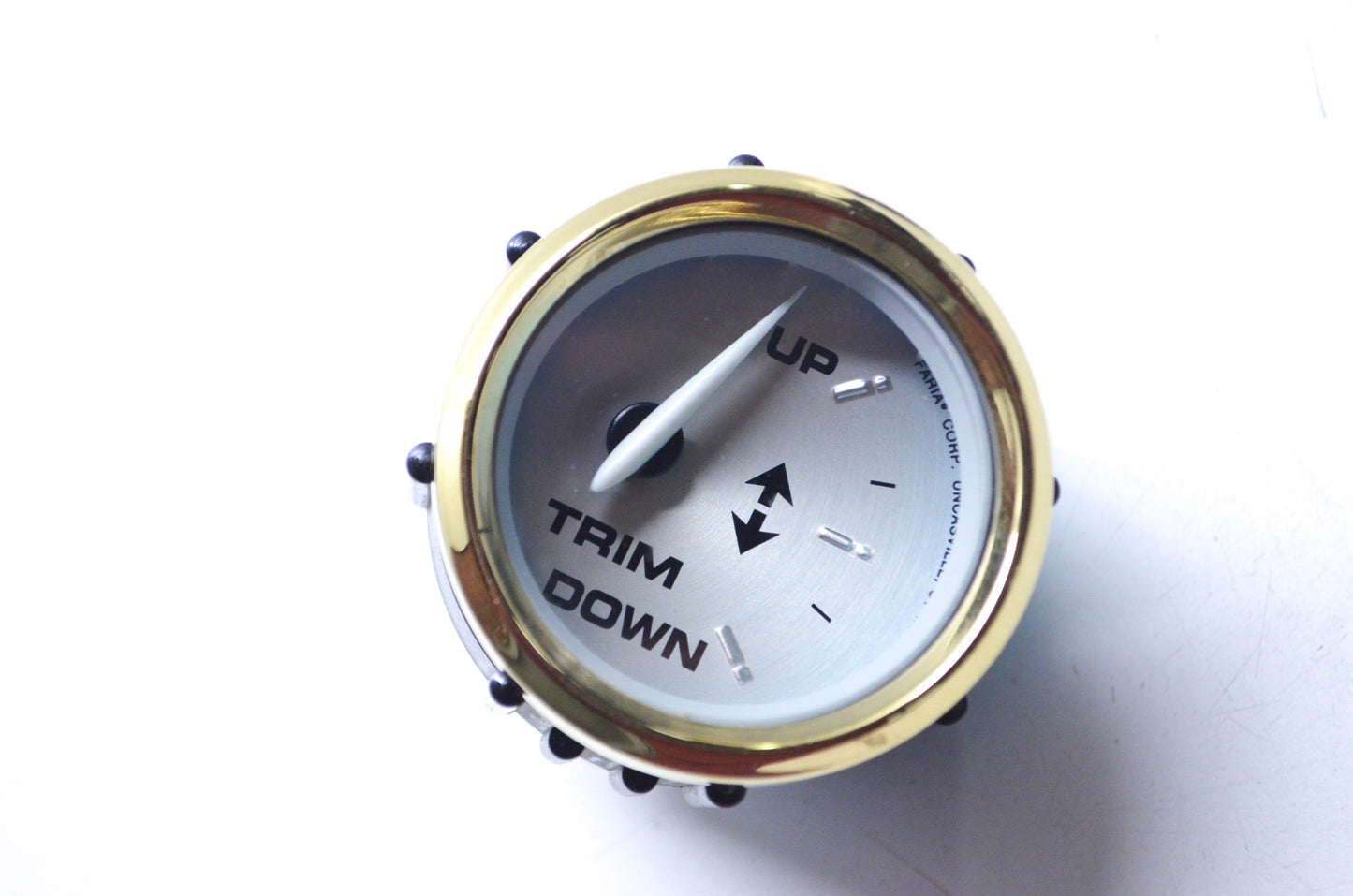 New Faria Mercury Trim Up/Down Gauge NOS