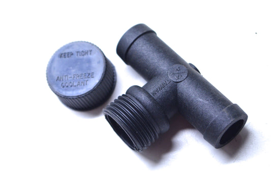 Dorman 47125 Radiator Flush Tee w/ Cap NOS