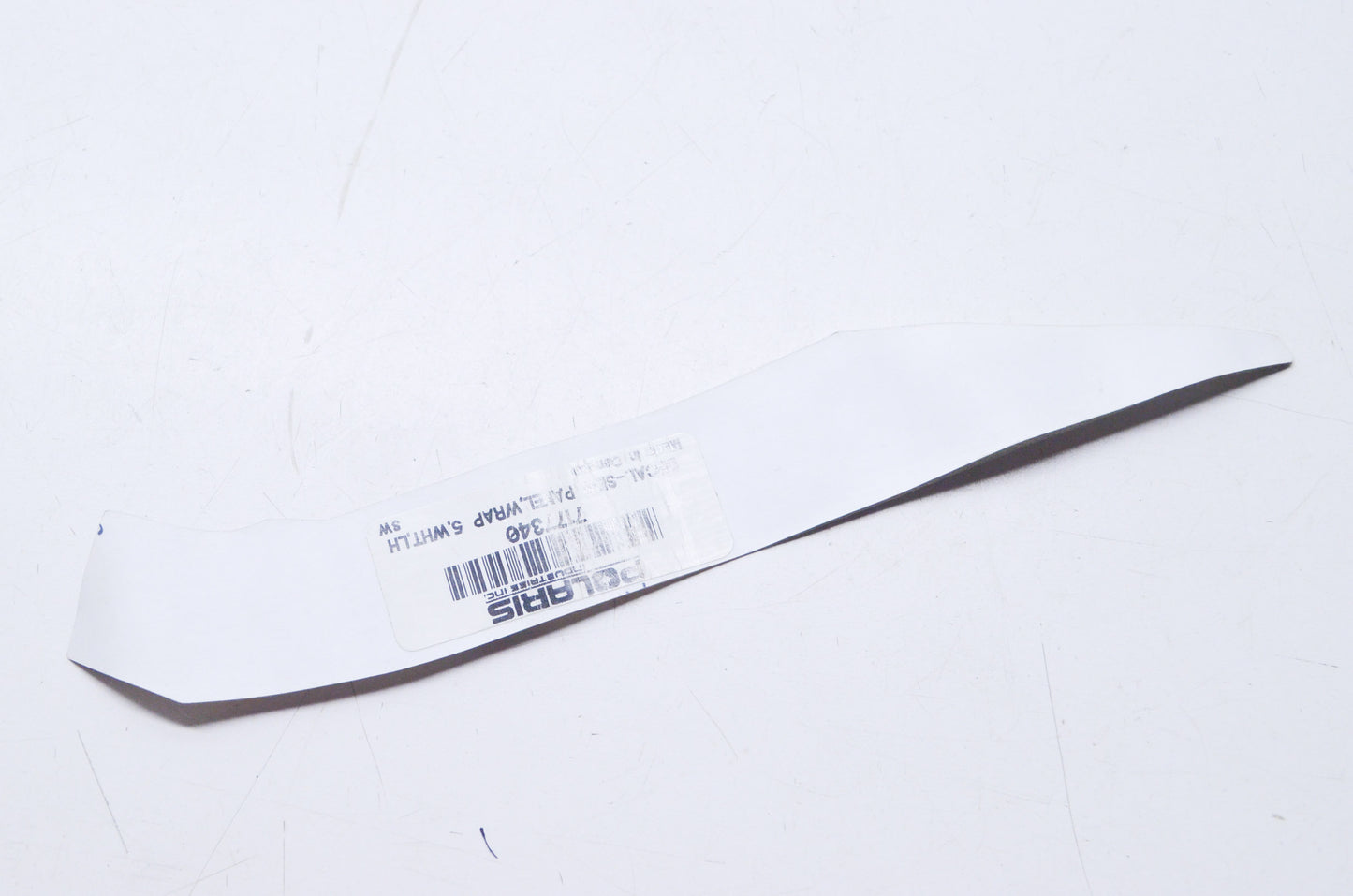 OEM Polaris 7177340 Left Hand White Wrap 5 Side Panel Decal NOS