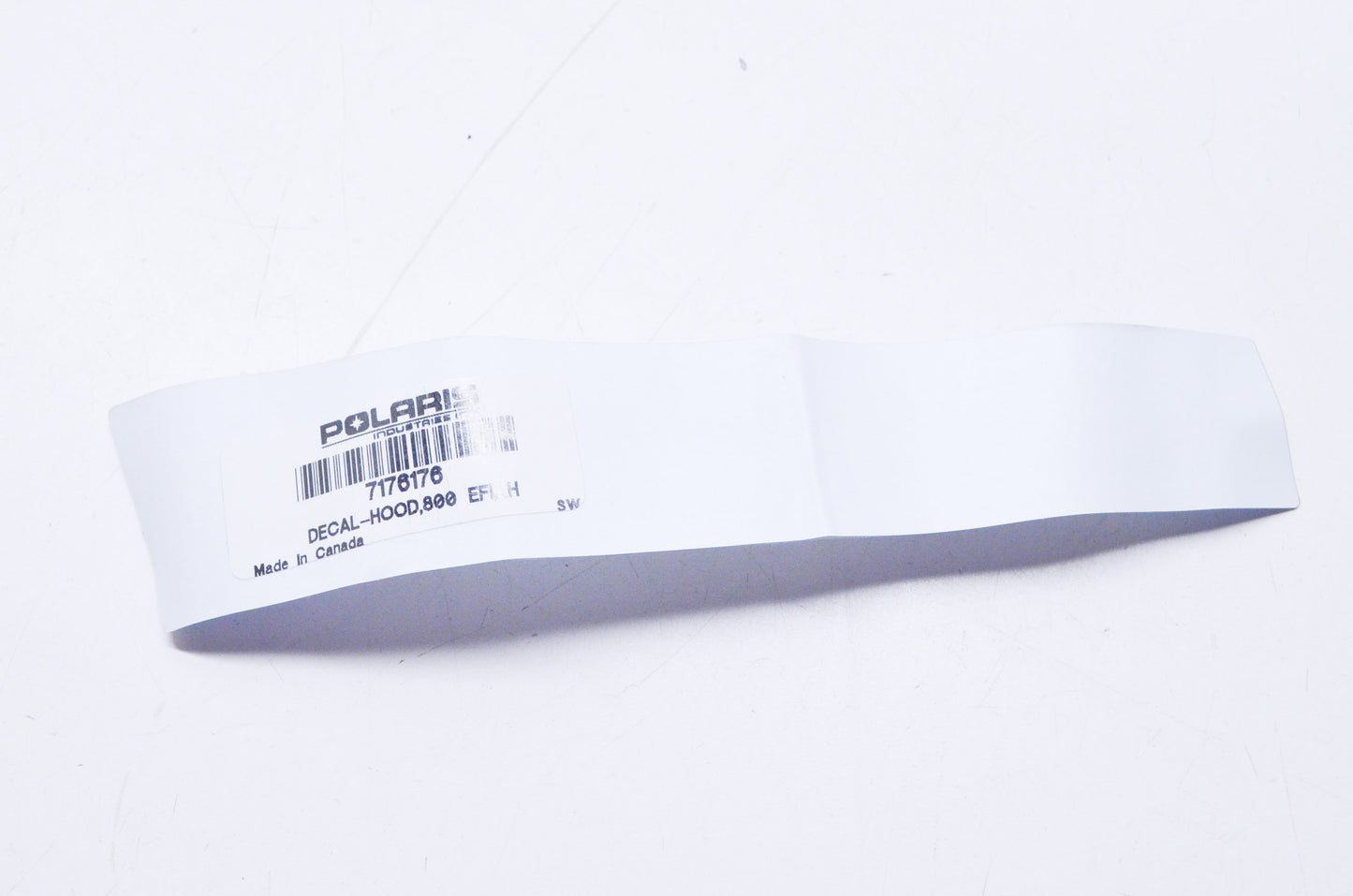 OEM Polaris 7176176 Left 800 EFI Hood Decal NOS