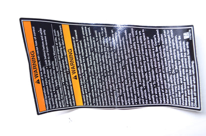 OEM Polaris 7176779 Left Reverse Warning Decal NOS