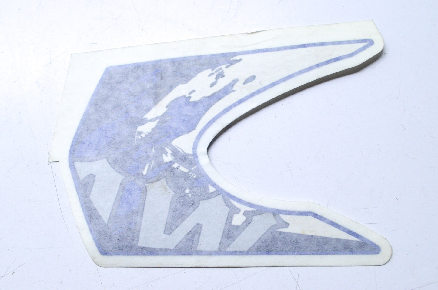 OEM Polaris 7177742 Right Hand Blue Rear Fender Decal NOS