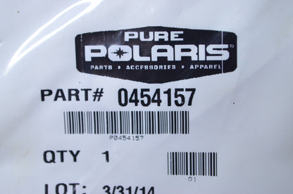 OEM Polaris 454157 Left Hand Red Reflector Decal NOS