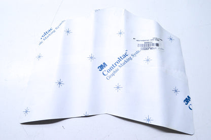OEM Polaris 7178009 White Center Dash Stripes Decal NOS