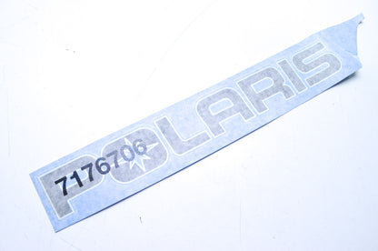 OEM Polaris 7176706 Left Hand "Polaris" Side Panel Decal NOS