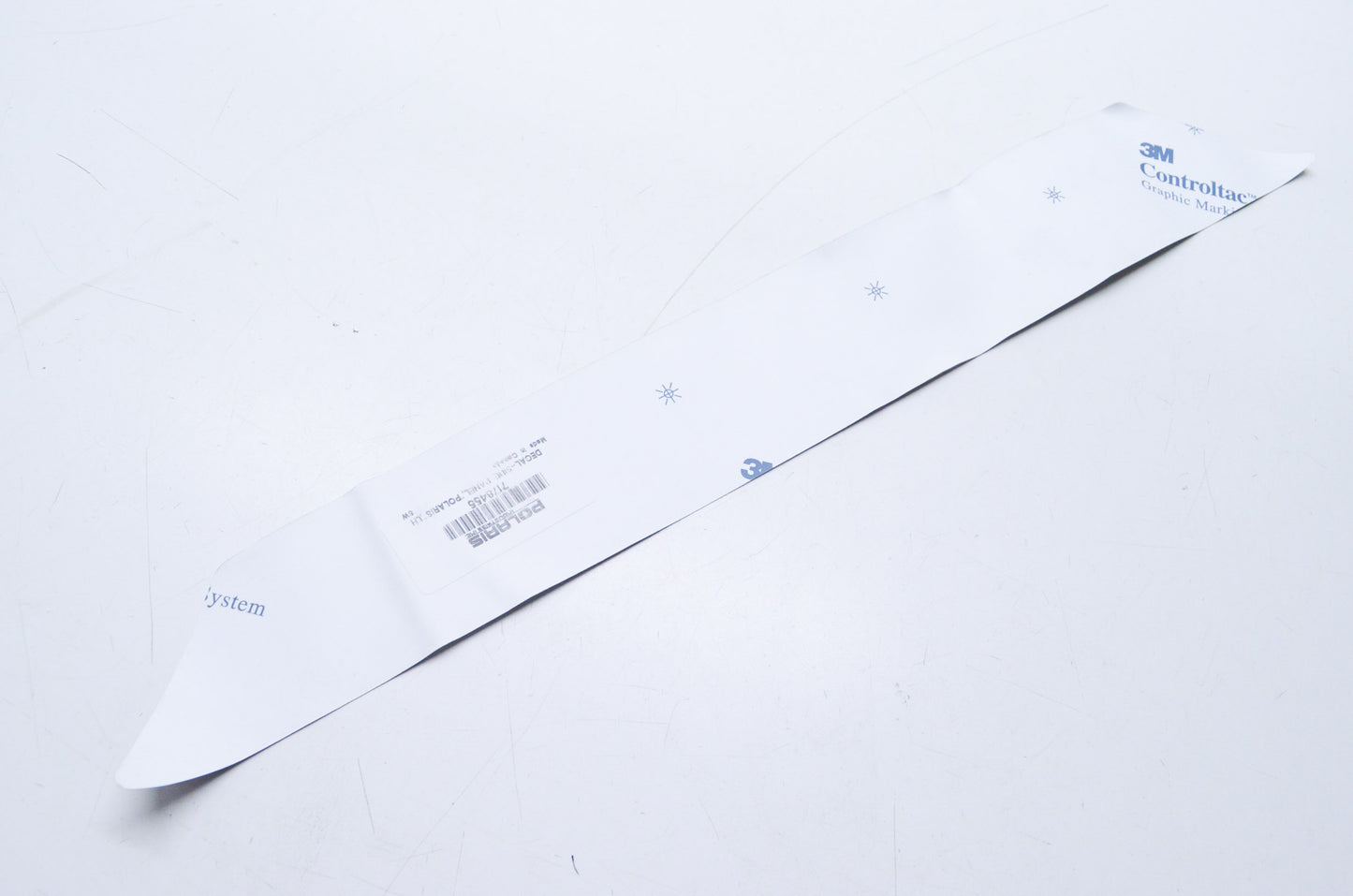 Left Hand "Polaris" Side Panel Decal NOS