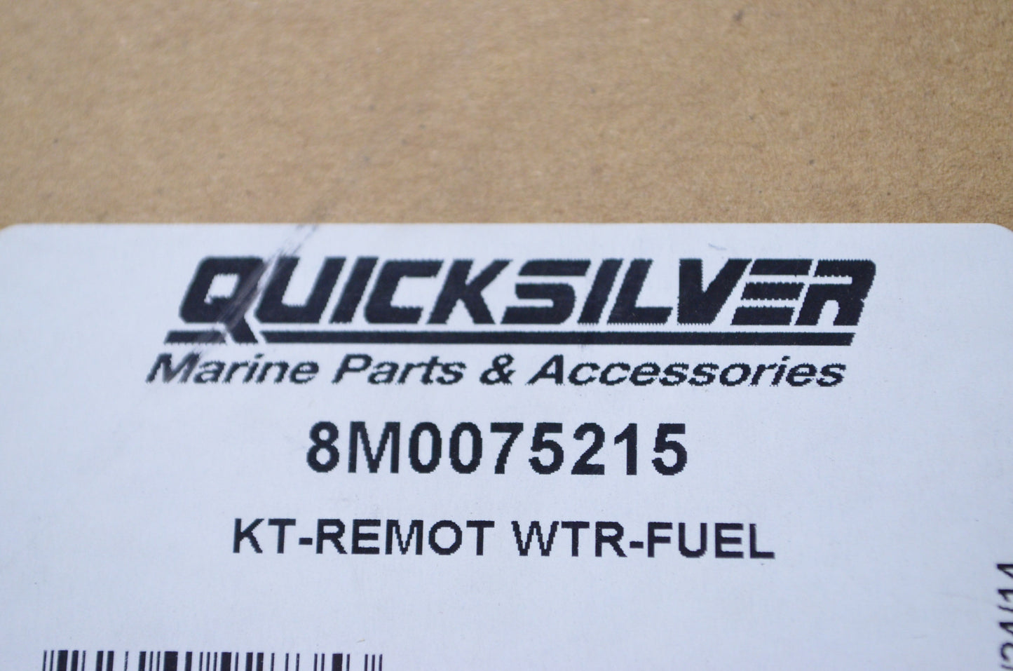 New OEM Mercury Water Fuel Remote Kit NOS