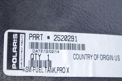 OEM Polaris 2520291 Fuel Tank Assembly NOS