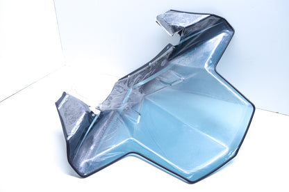 New OEM Polaris Extra Wide Tall Smoke w/ Silkscreen Windshield NOS