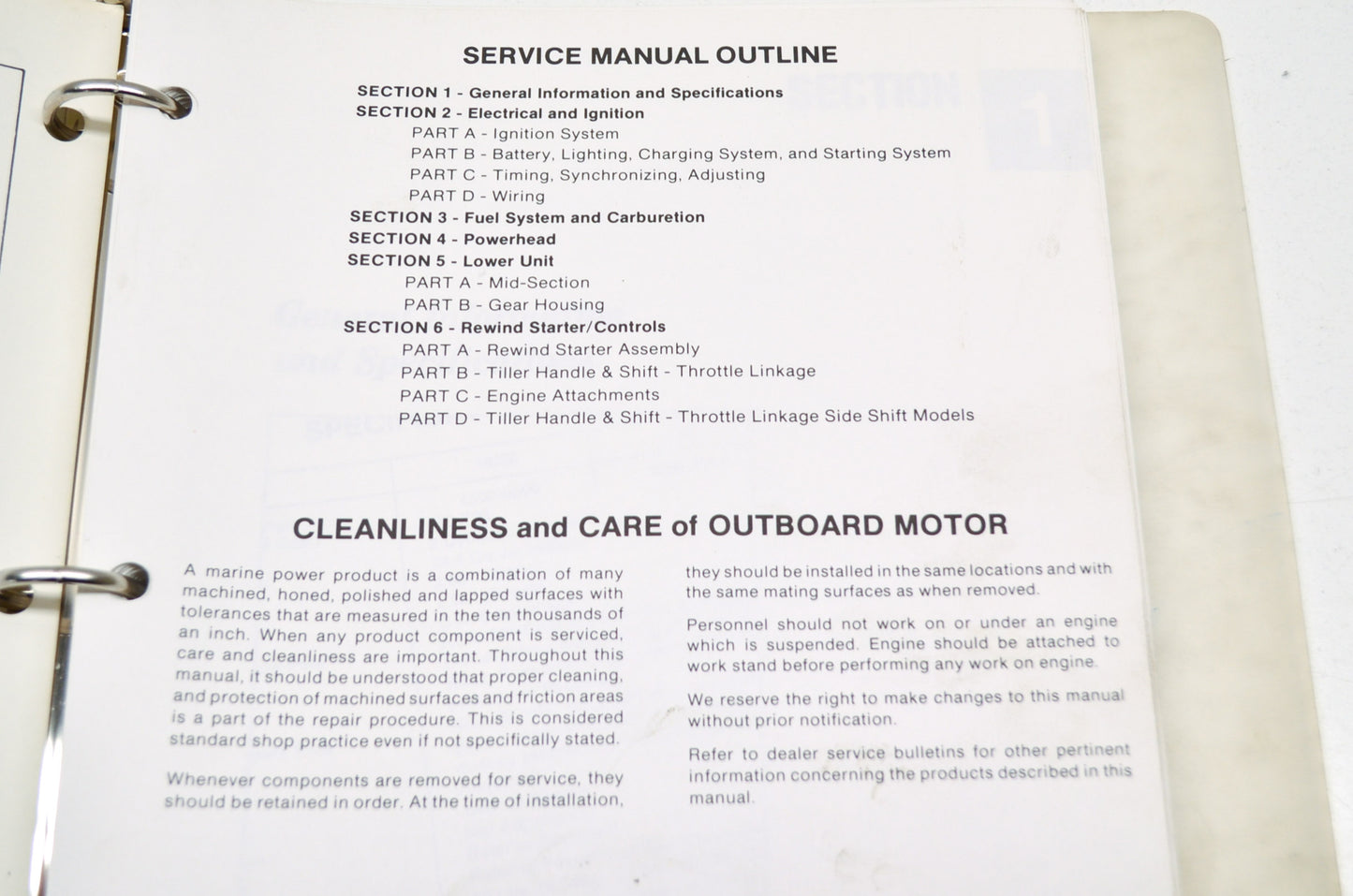 OEM Mercury 18.20.25 HP Service Manual