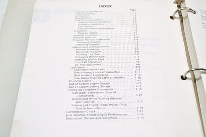 OEM Mercury 18.20.25 HP Service Manual