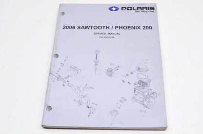OEM Polaris 9920248 Service Manual 06 Sawtooth 200