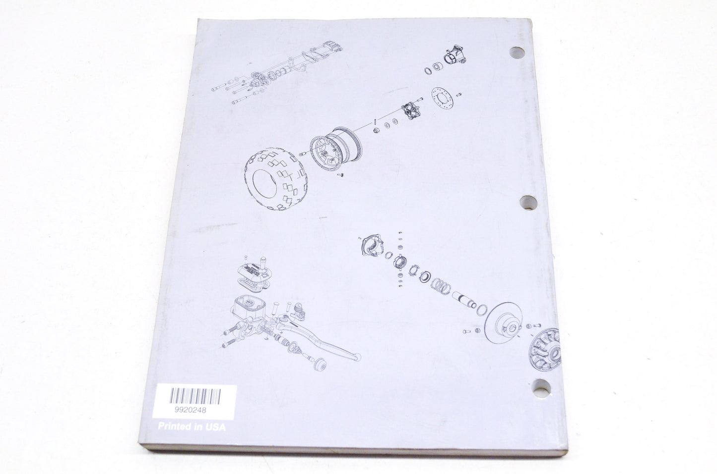 OEM Polaris 9920248 Service Manual 06 Sawtooth 200