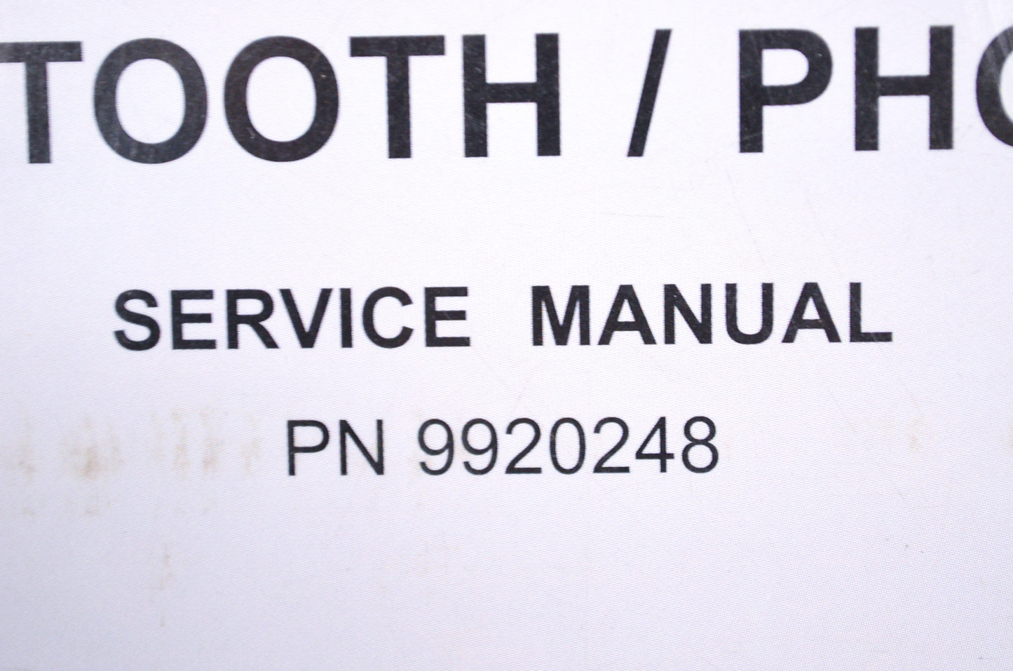 OEM Polaris 9920248 Service Manual 06 Sawtooth 200