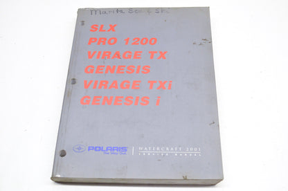 OEM Polaris 2001 SLX, PRO 1200, Virage TX, Genesis, Virage Txi, Genesis I Servic