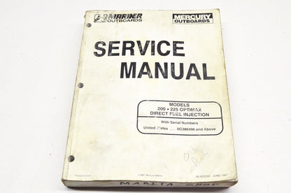 OEM Mercury 200, 225 Optimax Direct Fuel Injection Service Manual