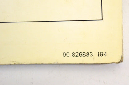 OEM Mercury 20/25, 25 Seapro, 25 Marathon Service Manual