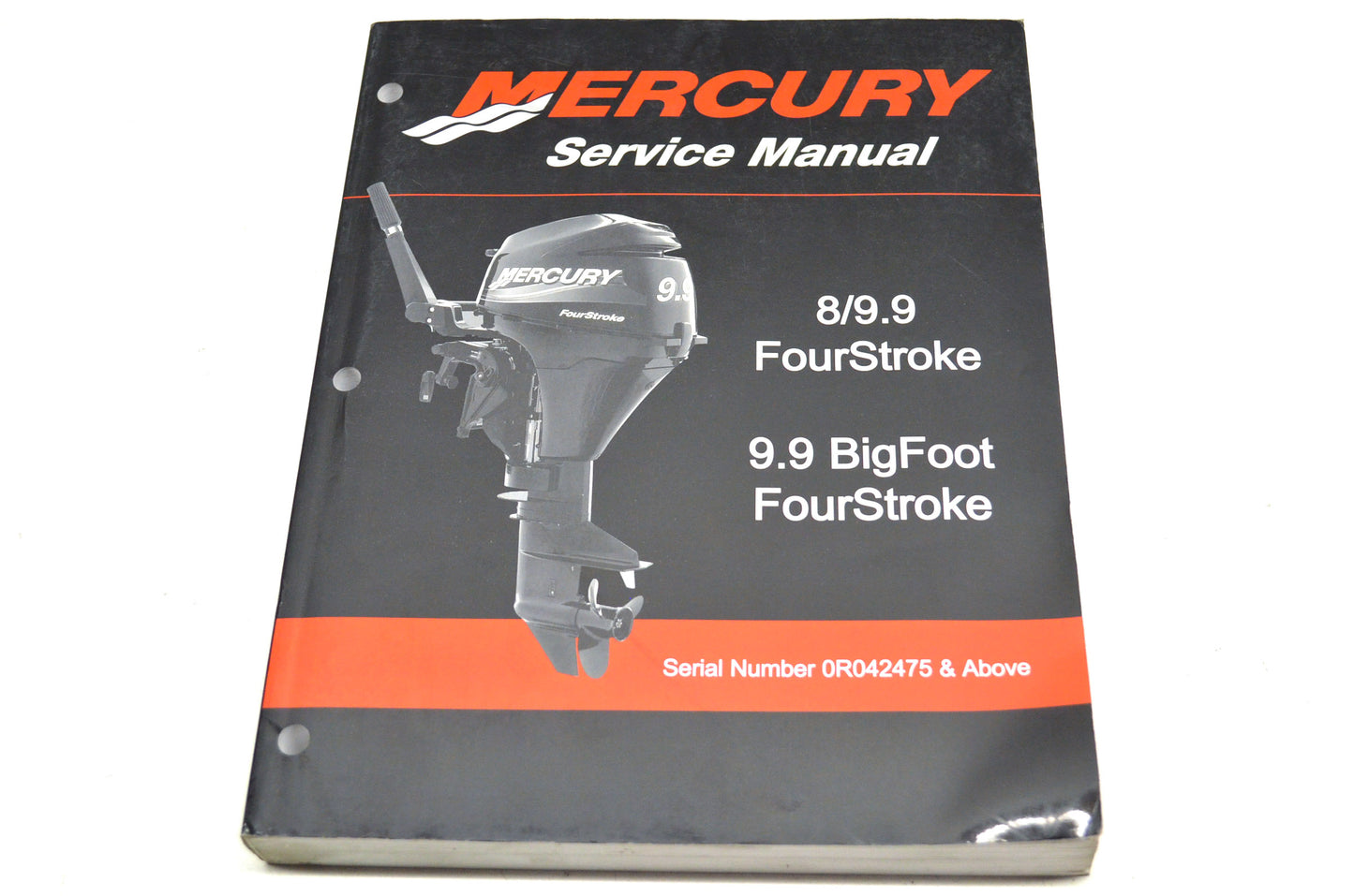 New OEM Mercury 8/9.9 FourStroke, 9.9 BigFoot FourStroke Service Manual NOS