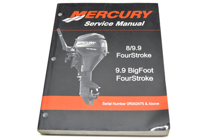 New OEM Mercury 8/9.9 FourStroke, 9.9 BigFoot FourStroke Service Manual NOS