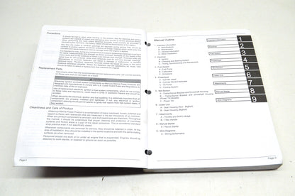 New OEM Mercury 8/9.9 FourStroke, 9.9 BigFoot FourStroke Service Manual NOS