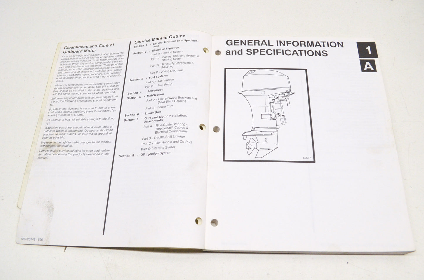 Mercury Mercury/Mariner 90-826148 30/40 Service Manual