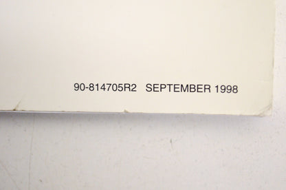 OEM Mercury 90-814705R2 Remote Controls Service Manual NOS