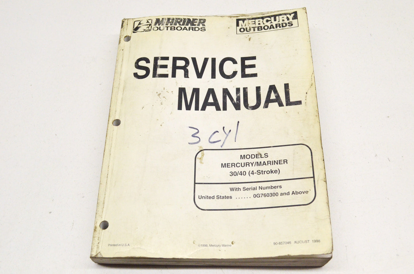 OEM Mercury Mercury/Mariner 30/40 Service Manual