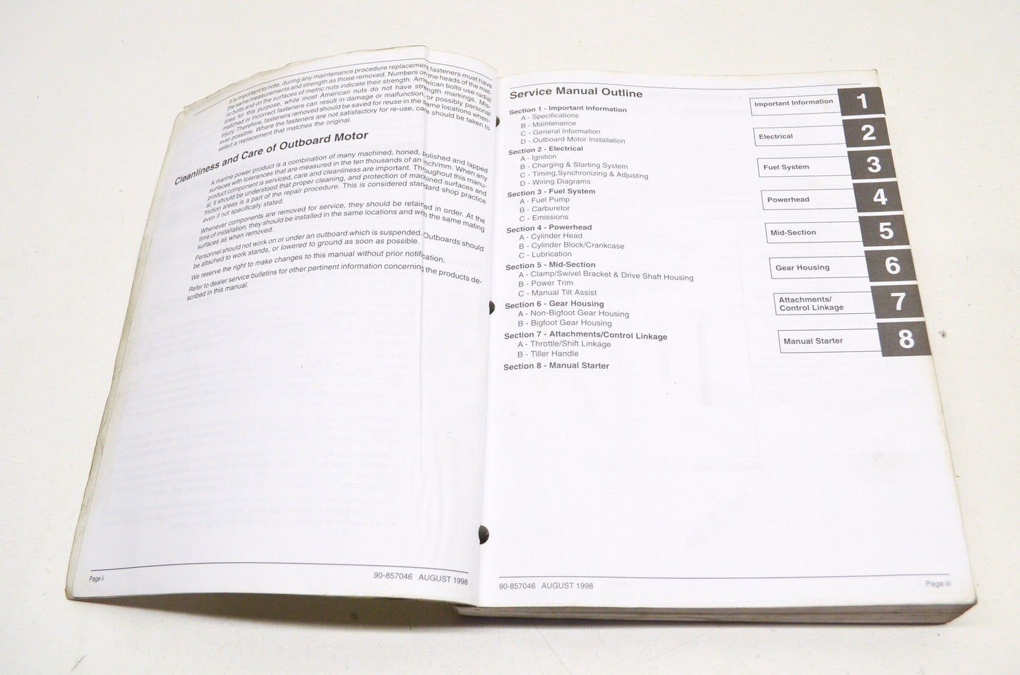 OEM Mercury Mercury/Mariner 30/40 Service Manual