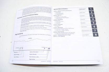 New OEM Mercury Engine Specifications Maintenance & Repair Procedures Service Ma