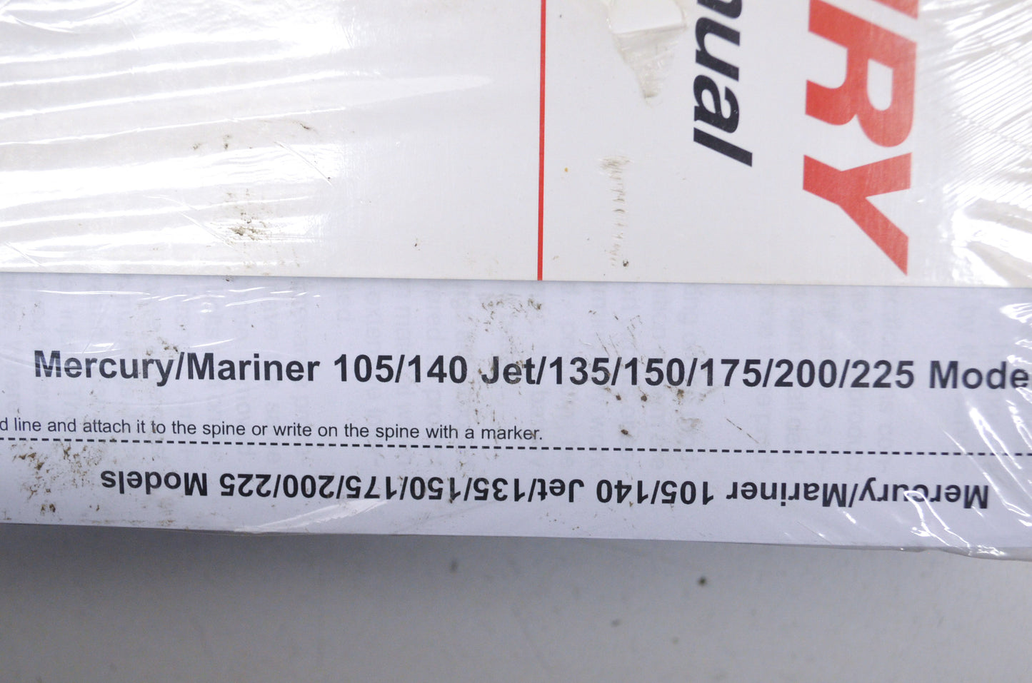 Engine Specifications Maintenance & Repair Procedures Service Manual NOS