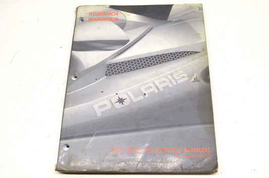 OEM Polaris 9918121 2003 MSX 140 Service Manual
