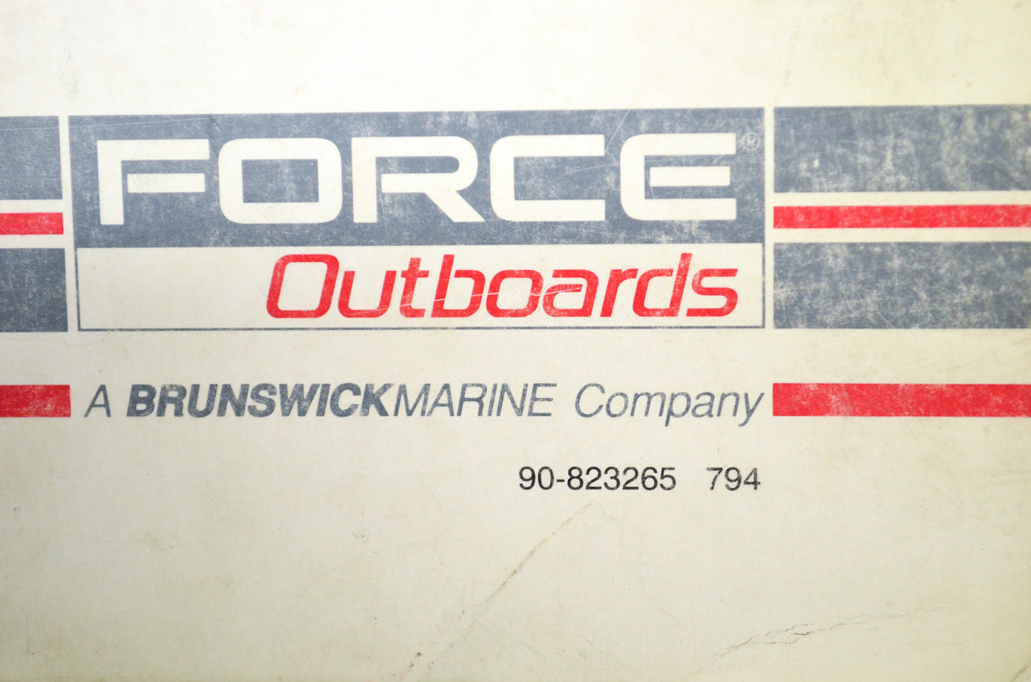 Force Outboards 40/50 H.P. 1992 thru 1994 Service Manual