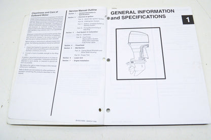New Force Outboards 75/90/120 Service Manual NOS