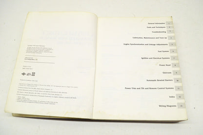 Clymer Chrysler/Force 3.5-140 HP 1976-1985 Outboard Shop Manual
