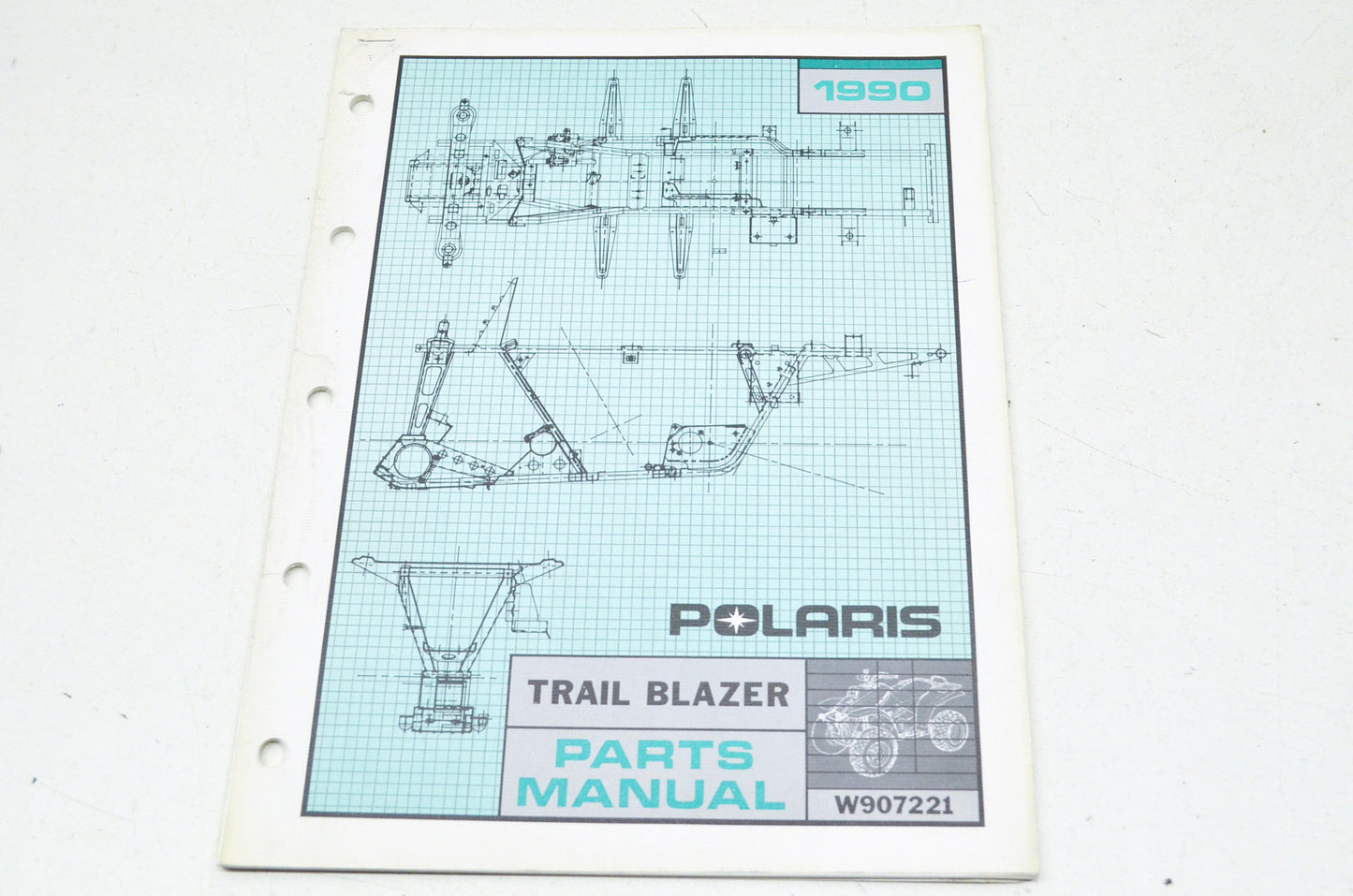 OEM Polaris 9911841 1990 Trail Blazer Parts Manual