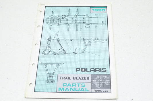 OEM Polaris 9911841 1990 Trail Blazer Parts Manual