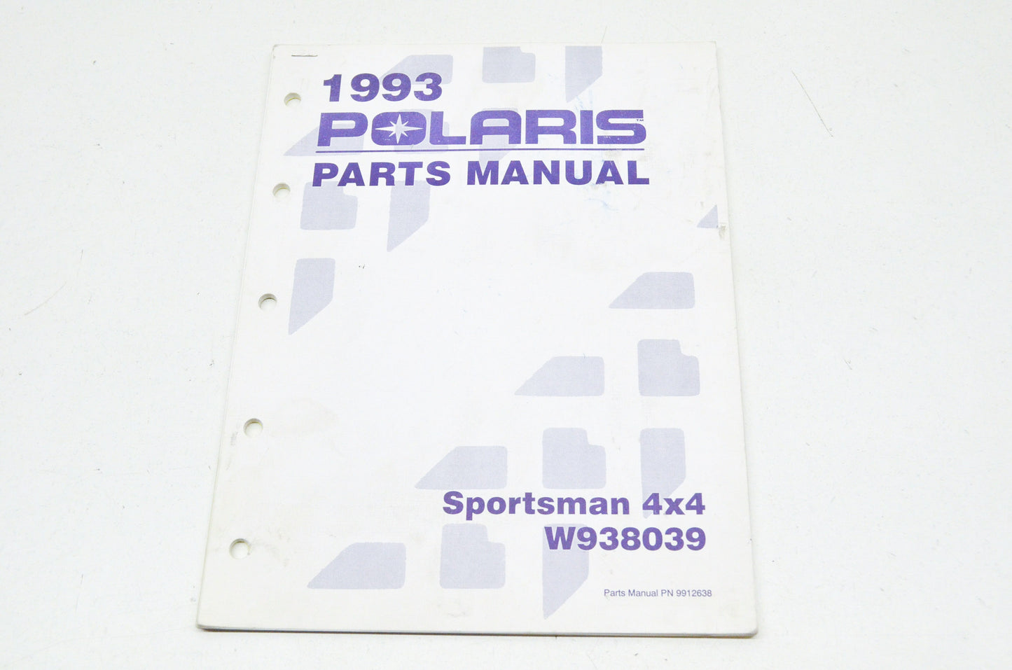 OEM Polaris 1993 Sportsman 4X4 Parts Manual