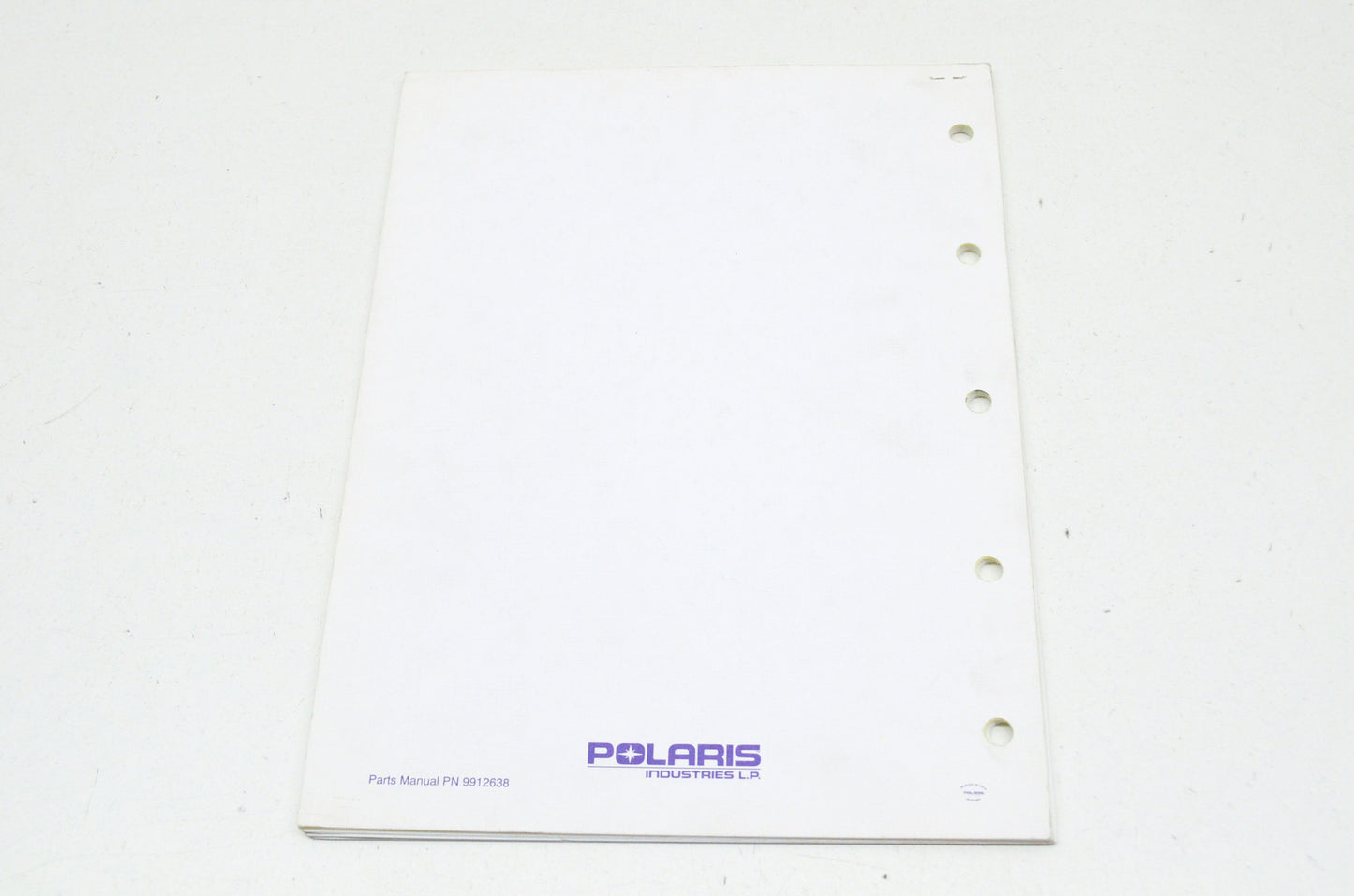 OEM Polaris 1993 Sportsman 4X4 Parts Manual
