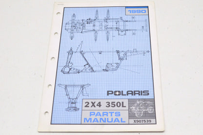 OEM Polaris 1989-1990 2X4 350L Parts Manual