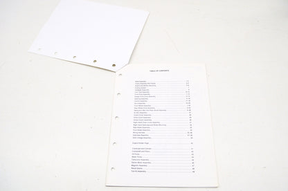New OEM Polaris 1991 Tail Boss 4X4 350L Parts Manual NOS