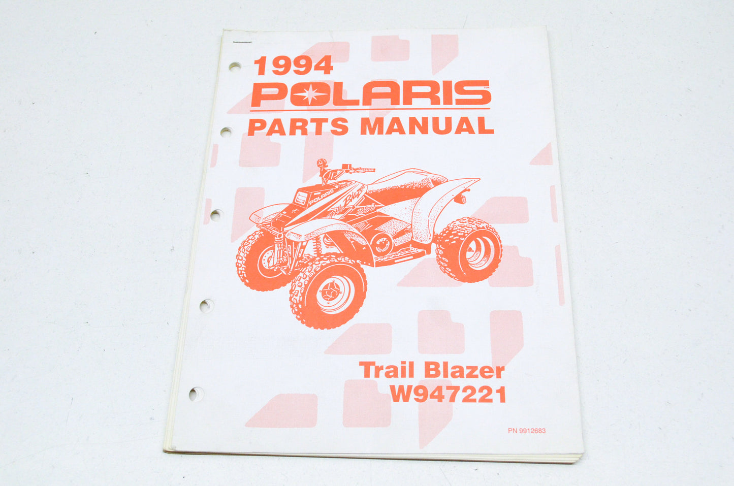 OEM Polaris 9912683 1994 Trail Blazer Parts Manual
